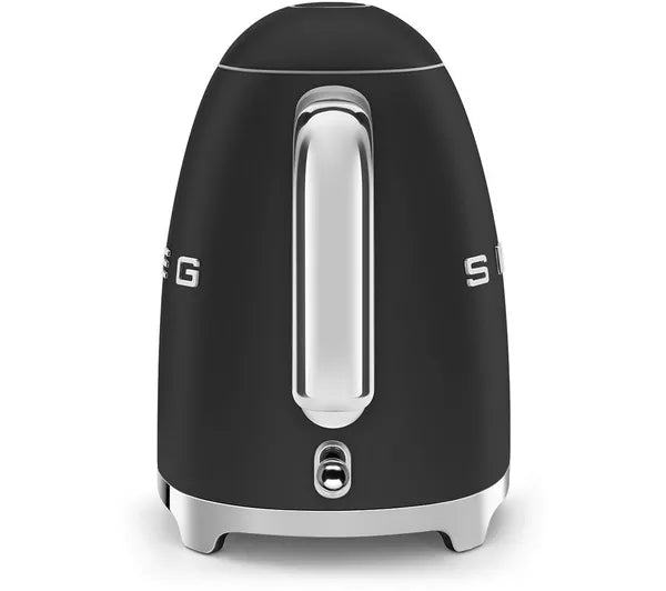 SMEG KLF03BLMUK - Matt Black 1.7L Kettle - 3000W