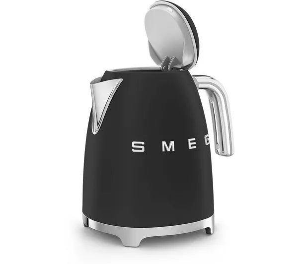 SMEG KLF03BLMUK - Matt Black 1.7L Kettle - 3000W