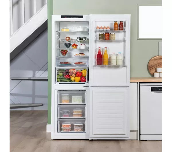 Bosch KGN362WDFG - White Freestanding 60/40 Frost Free Fridge Freezer - D energy