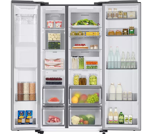 Samsung RS68A884CSL/EU - Silver American Fridge Freezer - 635L - C Energy