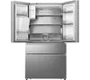 Hisense RF728N4SASE - Stainless Steel American Fridge Freezer - 560L - E Energy