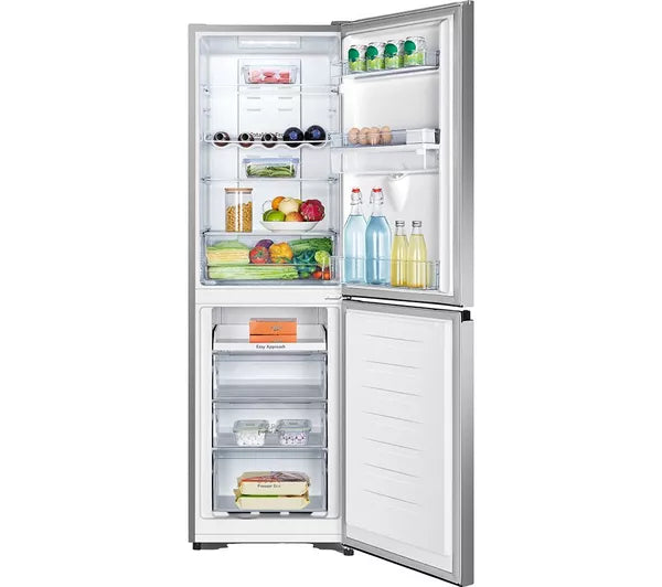 Hisense RB327N4WCE - Stainless Steel 50/50 Fridge Freezer - 256L Capacity - E Energy Rating
