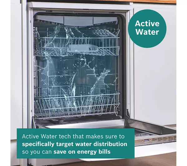 Bosch SMS2HVW67G - White Freestanding Dishwasher - D energy