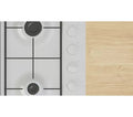 Bosch PBP6B2B60 - White 4 Zone Gas Hob