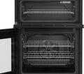 Beko FDC6731K - White 60cm Double Oven Electric Cooker - Ceramic Hob - A Energy