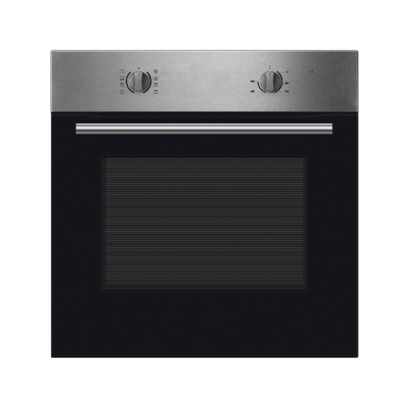 Montpellier M8MESO70SS - Stainless Steel Single Built-In Oven - 70L - A Energy