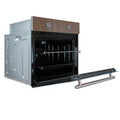 Montpellier M8MESO70SS - Stainless Steel Single Built-In Oven - 70L - A Energy