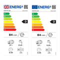 Montpellier MAB1353DC - Cream 13 Place Settings Retro Dishwasher - A+ Energy Rating