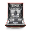 Montpellier MAB1353DR - Red 60cm Retro Dishwasher - 13 Place Settings - Energy Rating Unspecified