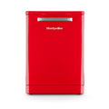 Montpellier MAB1353DR - Red 60cm Retro Dishwasher - 13 Place Settings - Energy Rating Unspecified