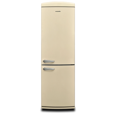 Montpellier MAB190C - Retro Cream Fridge Freezer - 295L - E Energy