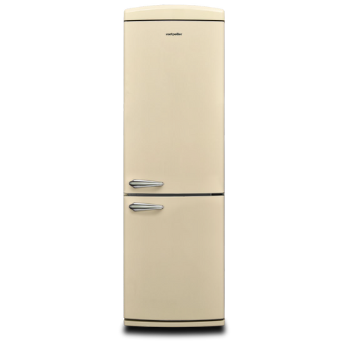 Montpellier MAB190C - Cream Fridge Freezer - 295L - E Energy