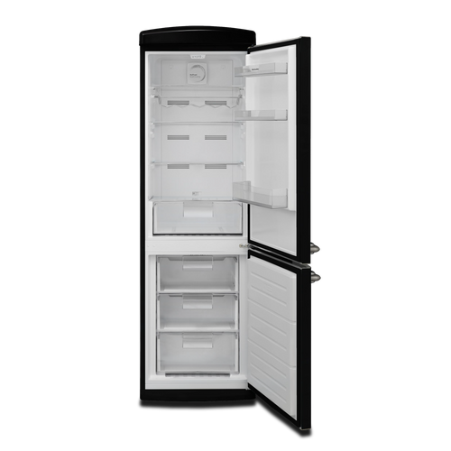 Montpellier MAB190K - Black Fridge Freezer - 295L - E Energy Rating