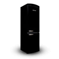 Montpellier MAB190K - Black Fridge Freezer - 295L - E Energy Rating