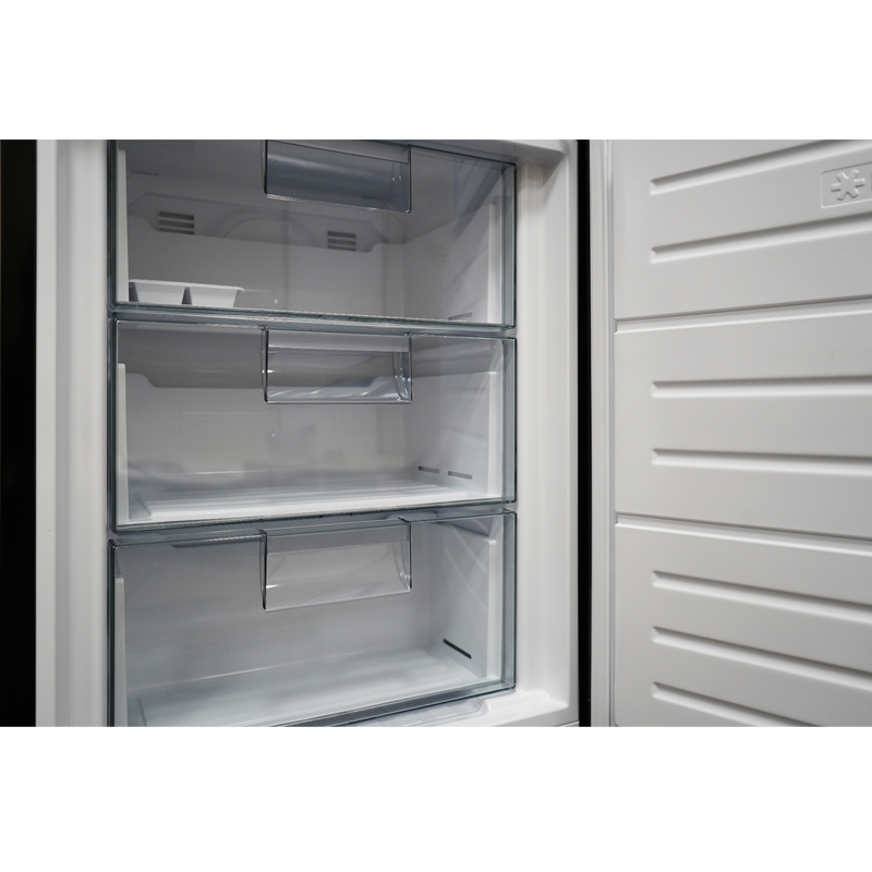 Montpellier MAB190K - Black Fridge Freezer - 295L - E Energy Rating