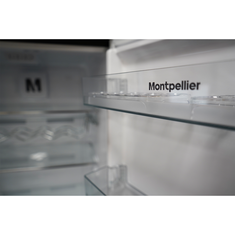 Montpellier MAB190K - Black Fridge Freezer - 295L - E Energy Rating