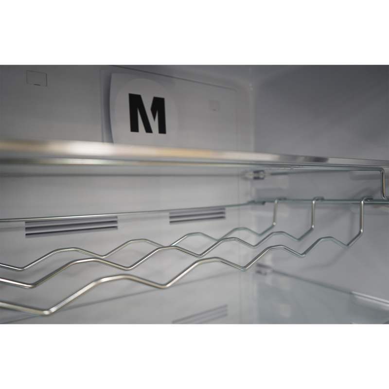 Montpellier MAB190K - Black Fridge Freezer - 295L - E Energy Rating