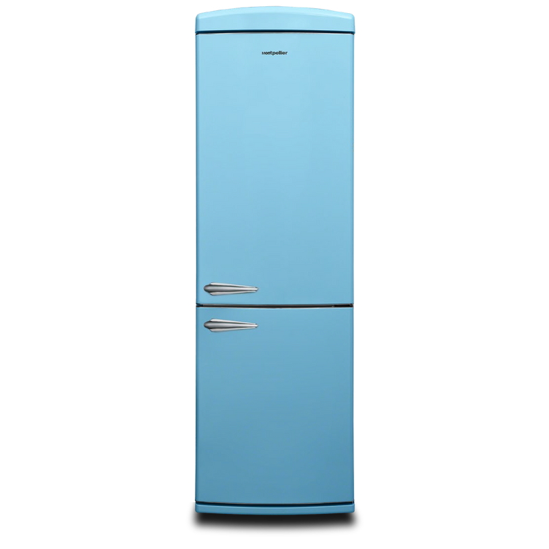 Montpellier MAB190PB - Blue Fridge Freezer - 295L - E Energy