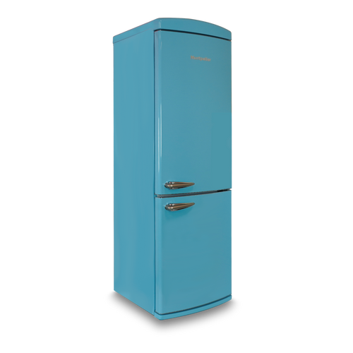 Montpellier MAB190PB - Blue Fridge Freezer - 295L - E Energy