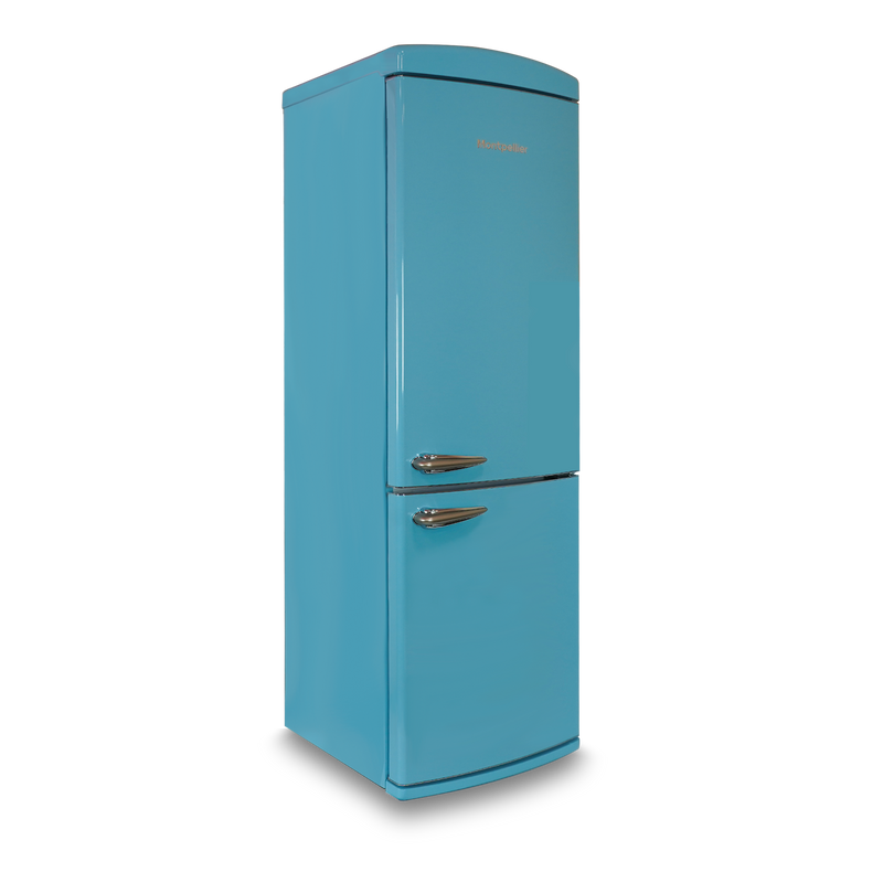 Montpellier MAB190PB - Blue Fridge Freezer - 295L - E Energy