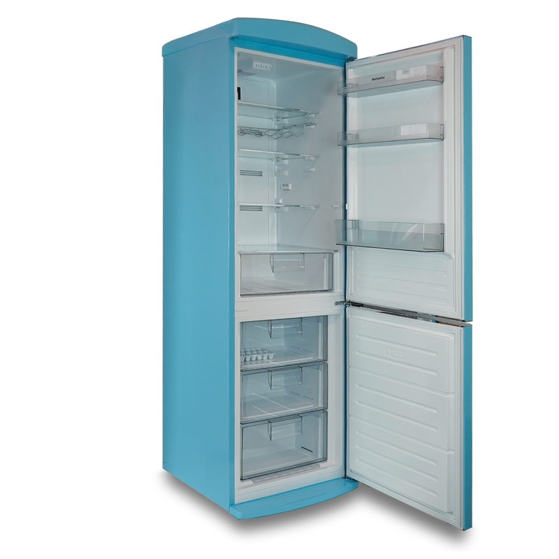 Montpellier MAB190PB - Blue Fridge Freezer - 295L - E Energy