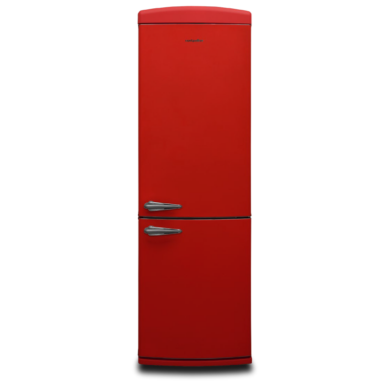 Montpellier MAB190R - Red Fridge Freezer - 295L - E Energy