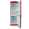 Montpellier MAB190R - Red Fridge Freezer - 295L - E Energy