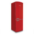 Montpellier MAB190R - Red Fridge Freezer - 295L - E Energy