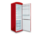 Montpellier MAB190R - Red Fridge Freezer - 295L - E Energy