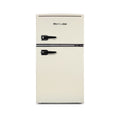 Montpellier MAB2035EC - Cream Undercounter Retro Fridge Freezer - 84 Litres - E Energy Rating