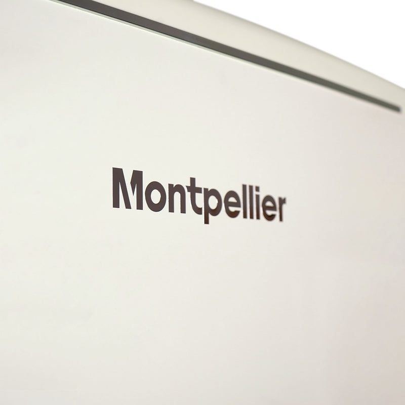 Montpellier MAB2035EC - Cream Undercounter Retro Fridge Freezer - 84 Litres - E Energy Rating