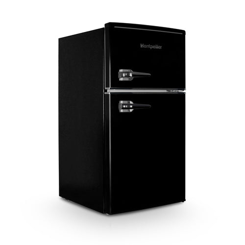 Montpellier MAB2035EK - Black Undercounter Fridge Freezer - 84L Total Capacity - E Energy Rating