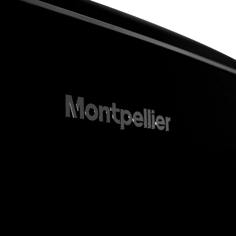 Montpellier MAB2035EK - Black Undercounter Fridge Freezer - 84L Total Capacity - E Energy Rating