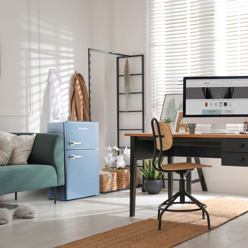 Montpellier MAB2035EPB - Blue Fridge Freezer - 84L - E Energy