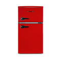 Montpellier MAB2035ER - Red Retro Undercounter Fridge Freezer - 84 Ltrs - E energy