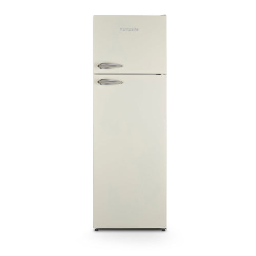 Montpellier MAB346EC Retro 80/20 Top Mount Fridge Freezer in Cream - E Rated - Display