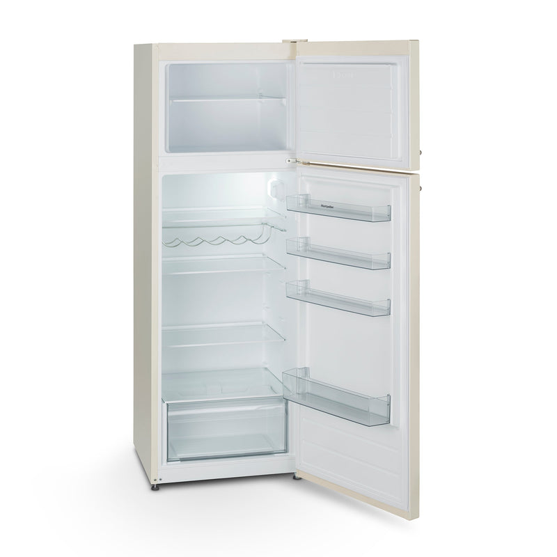 Montpellier MAB346EC Retro 80/20 Top Mount Fridge Freezer in Cream - E Rated - Display