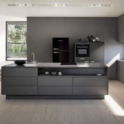 Montpellier MAB346EK - Black Retro Top Mount Fridge Freezer - 312L Total Capacity - E energy