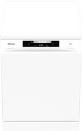 Hisense HS642D90WUK - White Freestanding Dishwasher - 14 Place Settings - D Energy