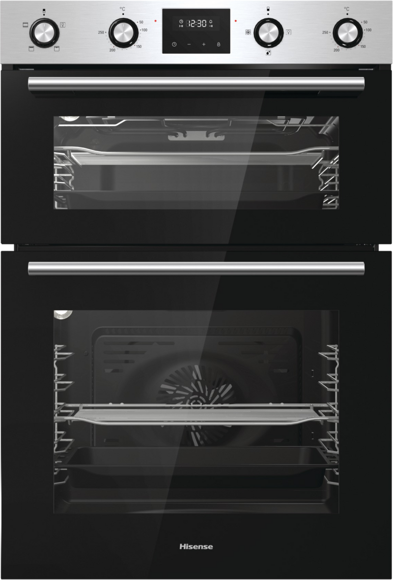 Hisense BID99222CXUK - Stainless steel Built in Electric Double Oven - Catalytic cleaning - A energy