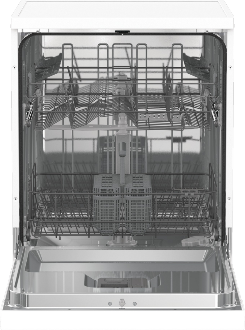 Hisense HS642D90WUK - White Freestanding Dishwasher - 14 Place Settings - D Energy