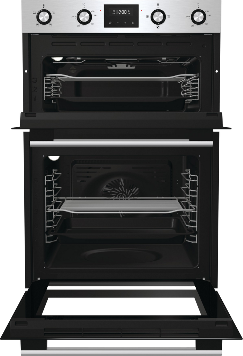 Hisense BID99222CXUK - Stainless steel Built in Electric Double Oven - Catalytic cleaning - A energy