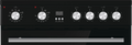 Hisense HDE3211BBUK - Black Electric Cooker - Double Oven - A Rated