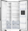 Hisense RS694N4BCE - Stainless Steel American Fridge Freezer - 535L - E Energy