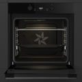 Hisense BI64223ADBGUK - Black Single Electric Oven - 77L - A Energy