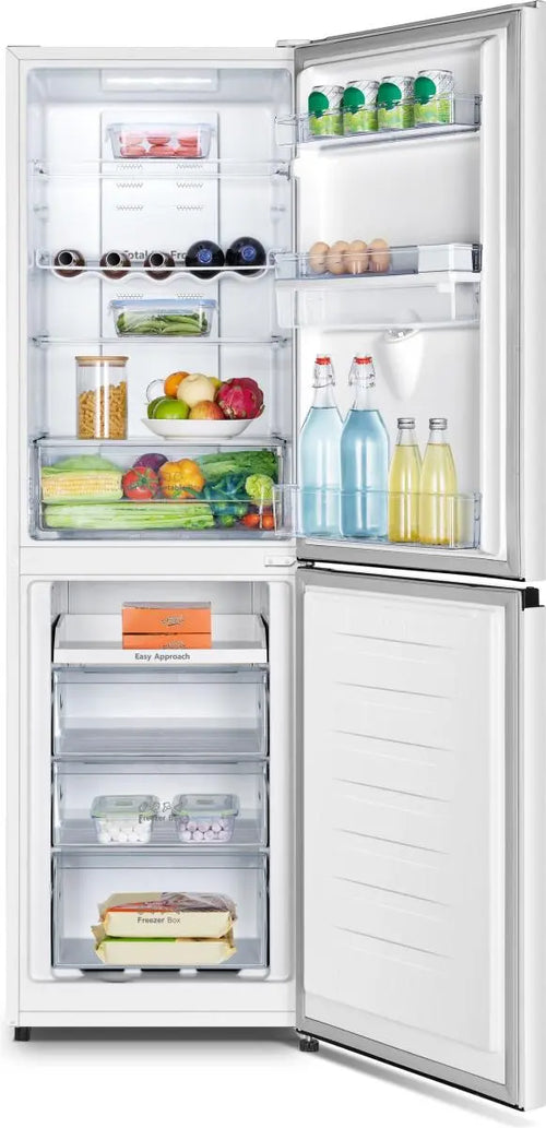 Hisense RB327N4WWE - White 50/50 Fridge Freezer - 256L Capacity - E Energy Rating