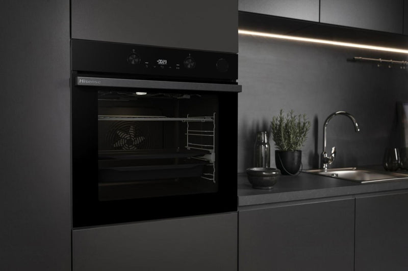 Hisense BSA66226ADBGUK - Black Single Oven - 77L - A Energy