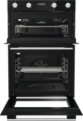 Hisense BID95211BGUK - Black Electric Double Oven - 72L & 38L Capacity - A Energy Rating