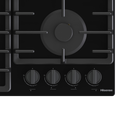 Hisense GG663BHF - 60cm Gas Hob - 4 Zones - Built-in