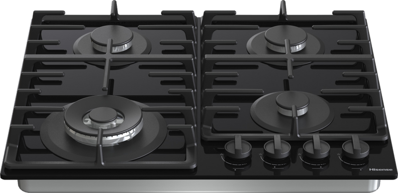Hisense GG663BHF - 60cm Gas Hob - 4 Zones - Built-in